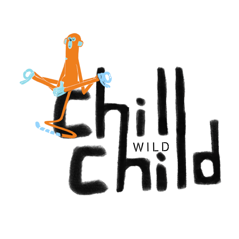Chill Wild Child: logo and mascot