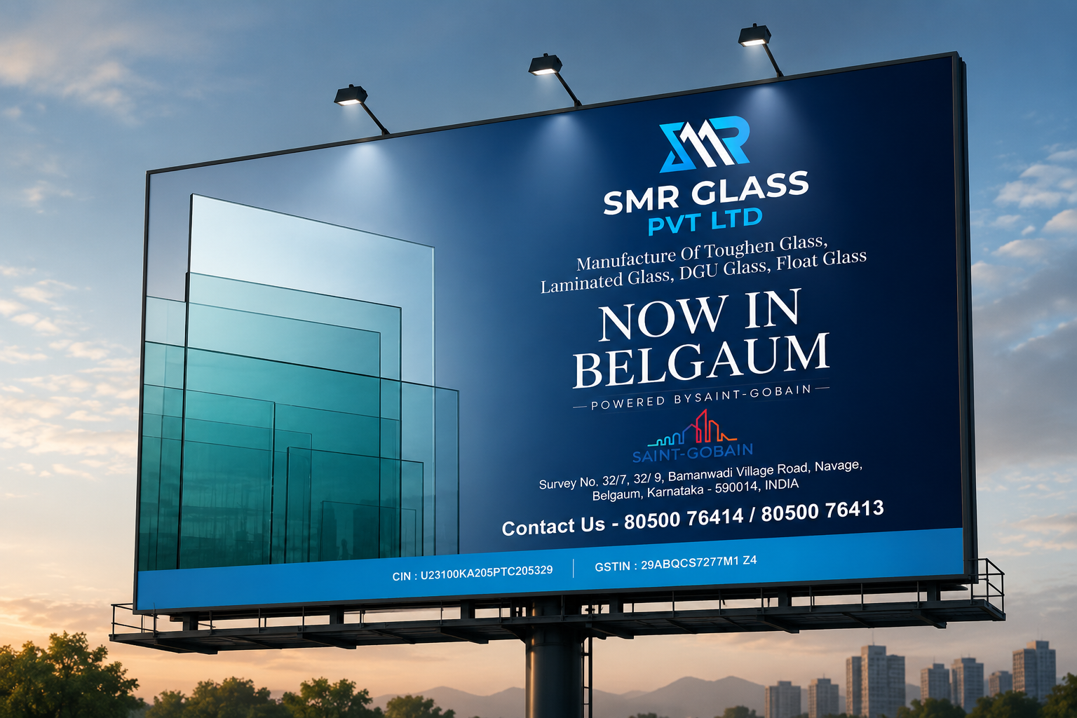 SMR Glass billboard 1