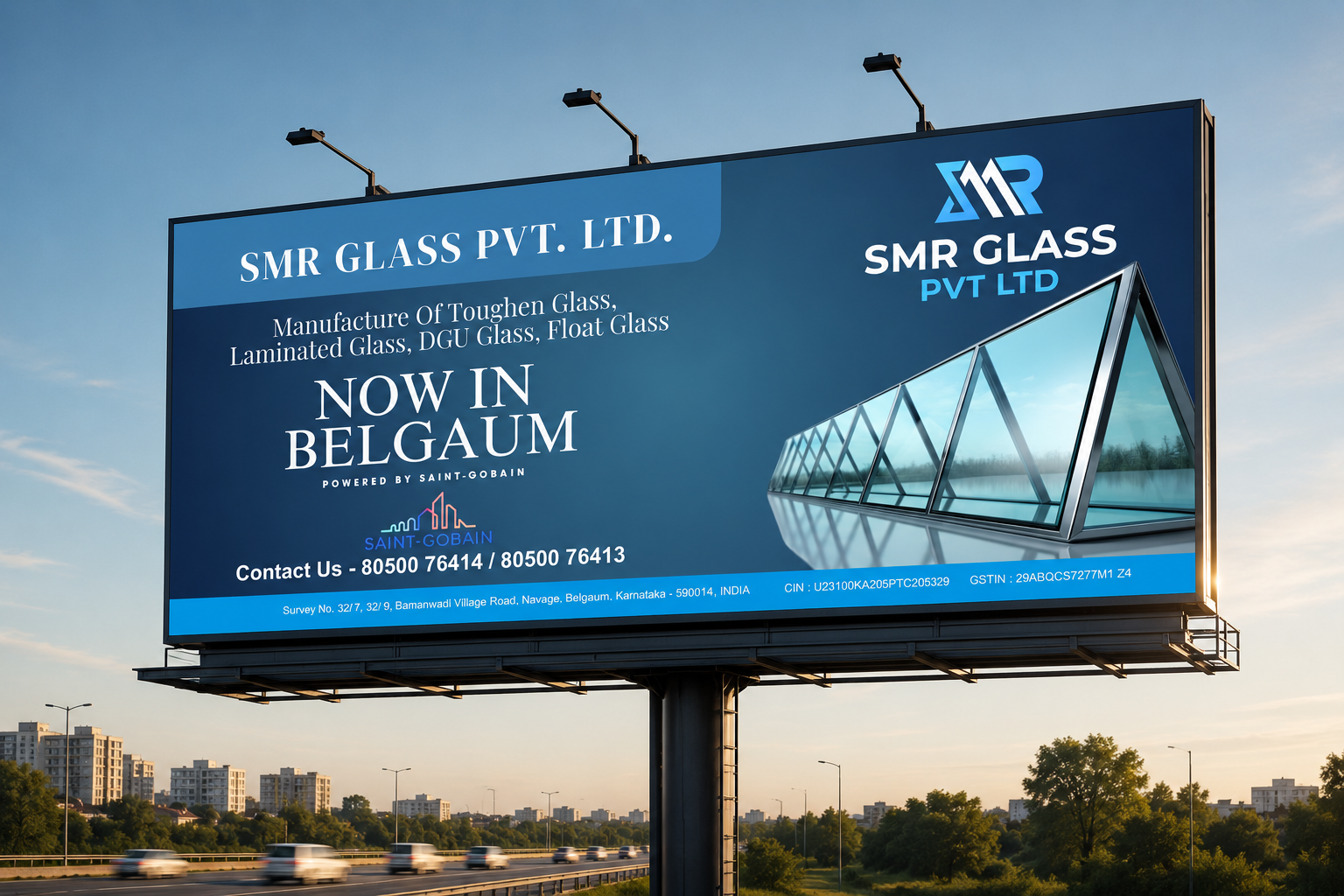 SMR Glass billboard 2