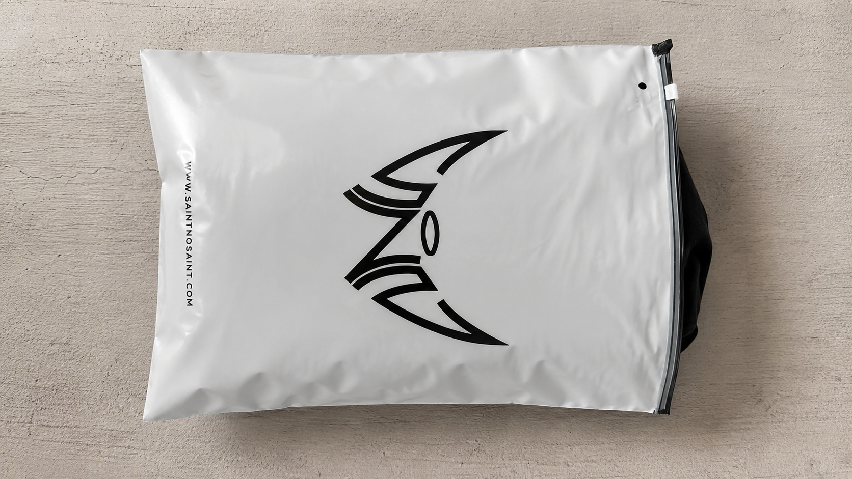 SNS: plastic mailer bag