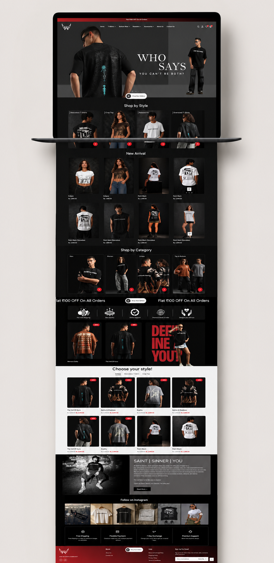 saintnosaint.com: homepage